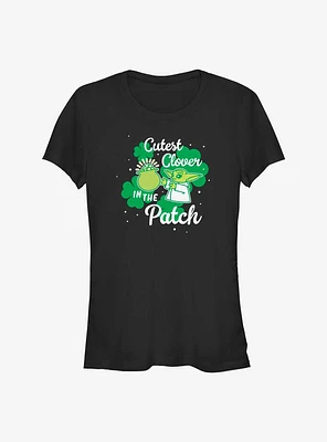 Star Wars The Mandalorian Child Clover Snack Girls T-Shirt