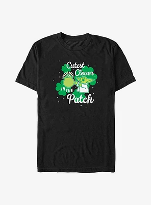 Star Wars The Mandalorian Child Clover Snack T-Shirt