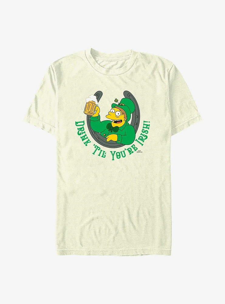 The Simpsons Irish Horseshoe T-Shirt