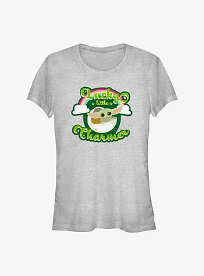 Star Wars The Mandalorian Charmer Rainbow Girls T-Shirt