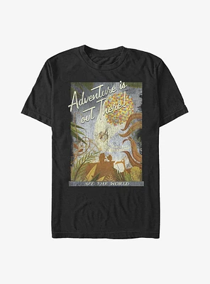 Extra Soft Disney Pixar Up Travel Poster T-Shirt