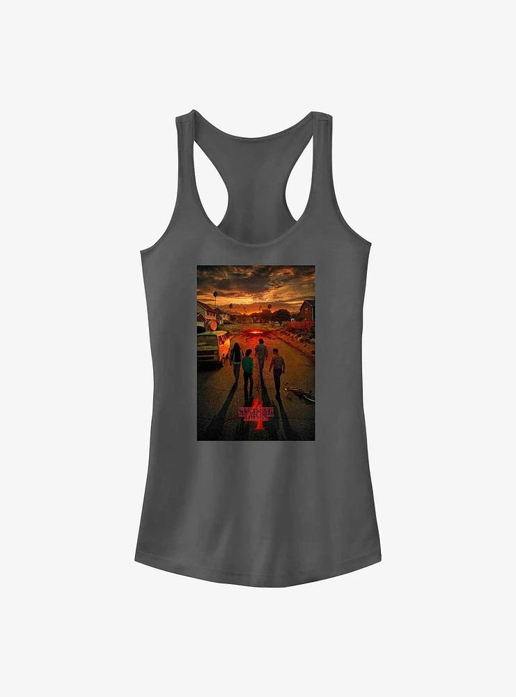 Stranger Things California Poster Girls Tank Top