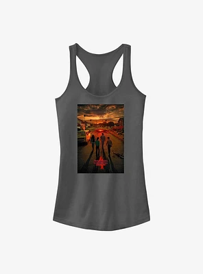 Stranger Things California Poster Girls Tank Top