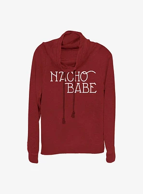 Nacho Babe Girls Cowl Neck Long Sleeve Top