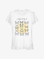 Kanji Butterflies Girls T-Shirt