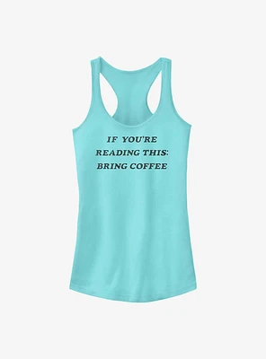 Bring Coffee Girls Tank