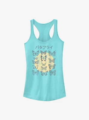 Kanji Butterflies Girls Tank