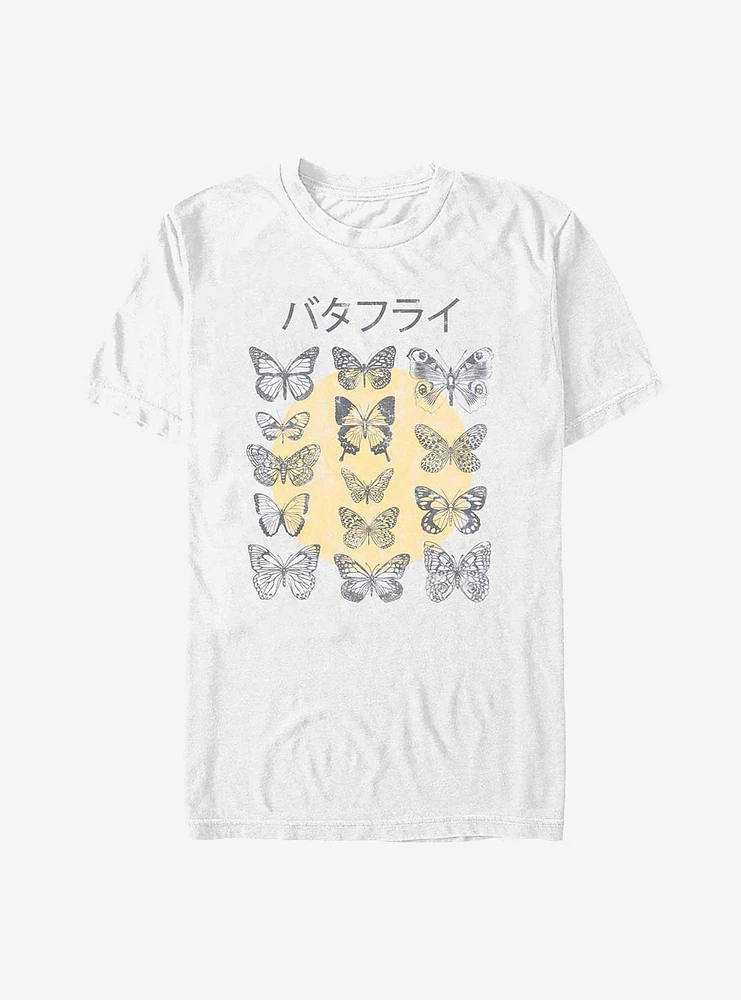 Kanji Butterflies T-Shirt