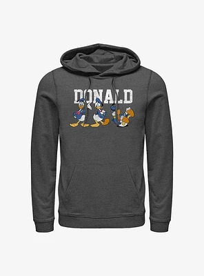 Disney Donald Duck Poses Hoodie