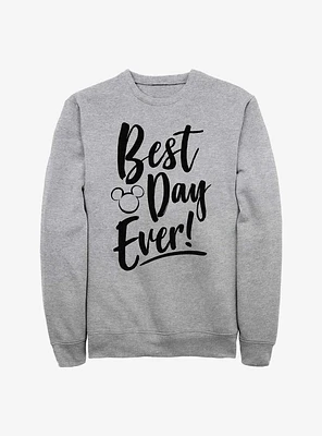 Disney Mickey Mouse Best Day Sweatshirt