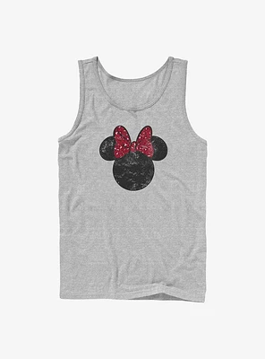 Disney Minnie Mouse Leopard Bow Tank Top