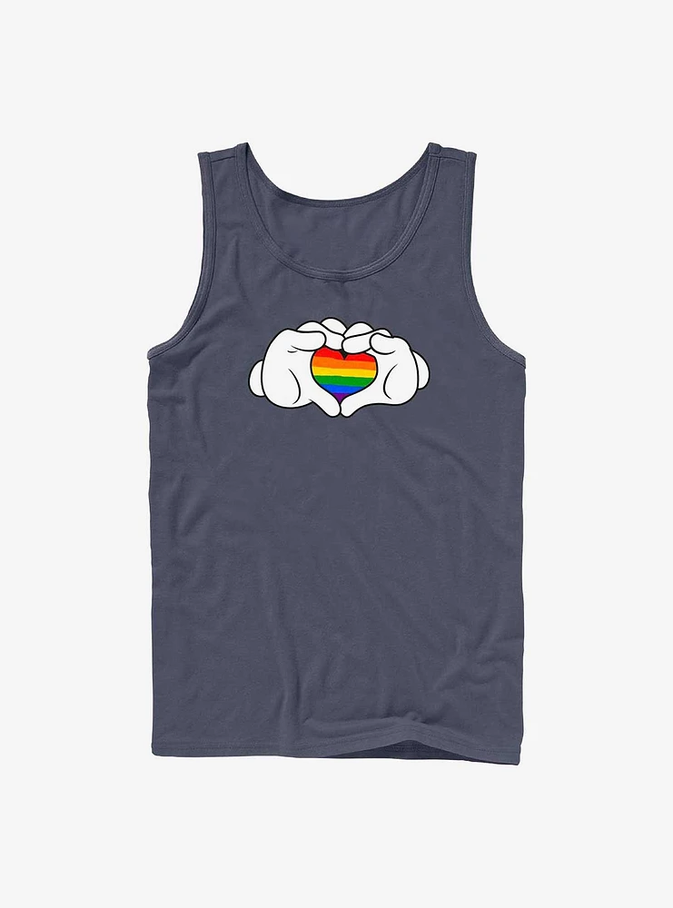 Disney Mickey Mouse Rainbow Love Tank Top