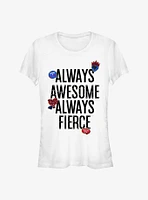 Disney Descendants Fierce And Awesome Girls T-Shirt