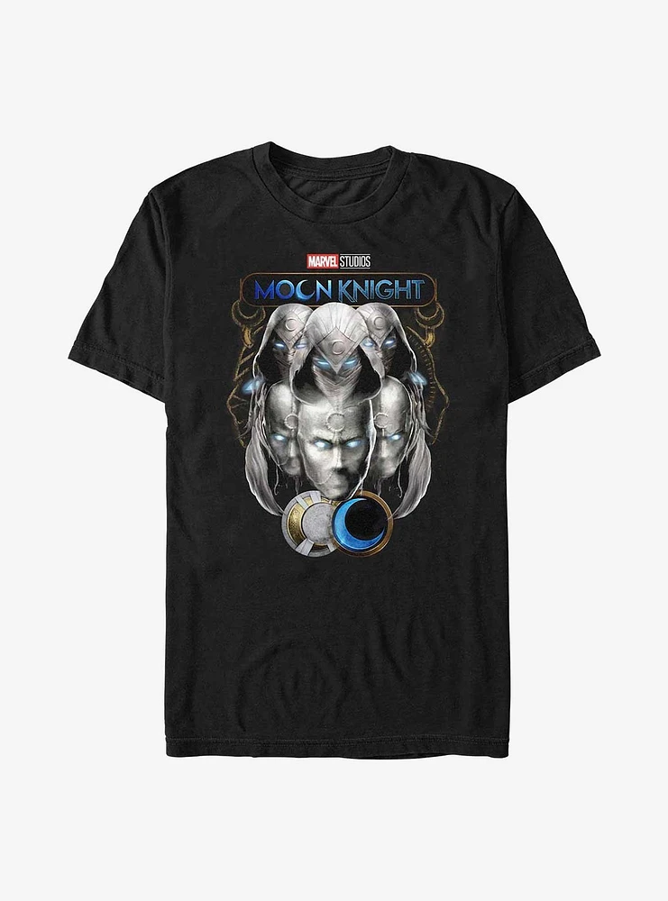 Marvel Moon Knight Multiple Voices T-Shirt