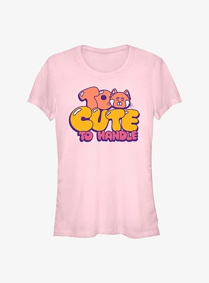 Disney Pixar Turning Red Cute Panda Girls T-Shirt