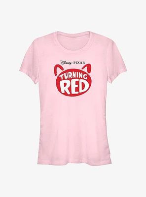 Disney Pixar Turning Red Logo Girls T-Shirt