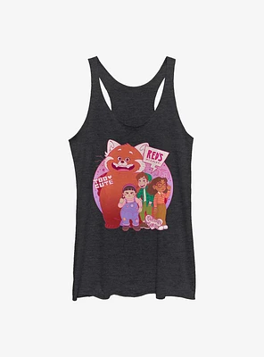 Disney Pixar Turning Red Panda Group Girls Tank