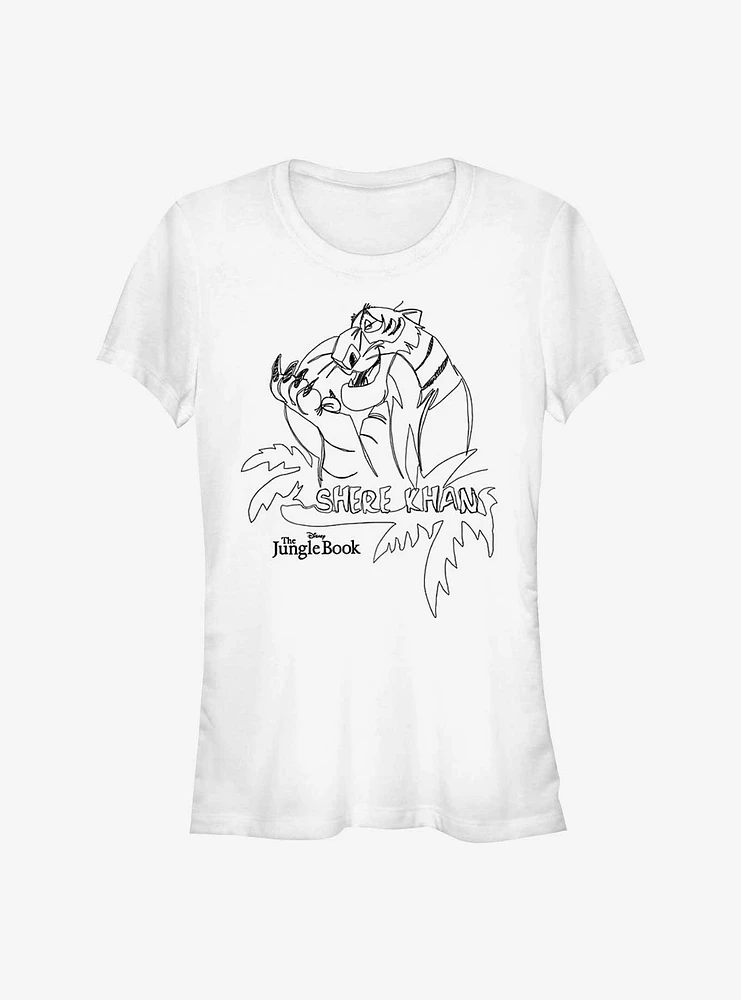 Disney The Jungle Book Shere Khan Girls T-Shirt
