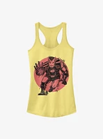 Marvel Iron Man Red Sun Girls Tank
