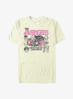 Marvel Avengers Earth's Mightiest Super Heroes T-Shirt