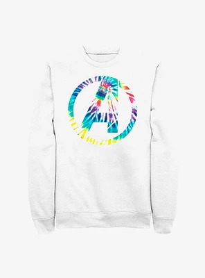 Marvel Avengers Tie-Dye Logo Sweatshirt