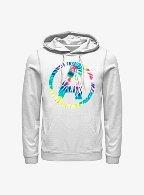 Marvel Avengers Tie-Dye Logo Hoodie