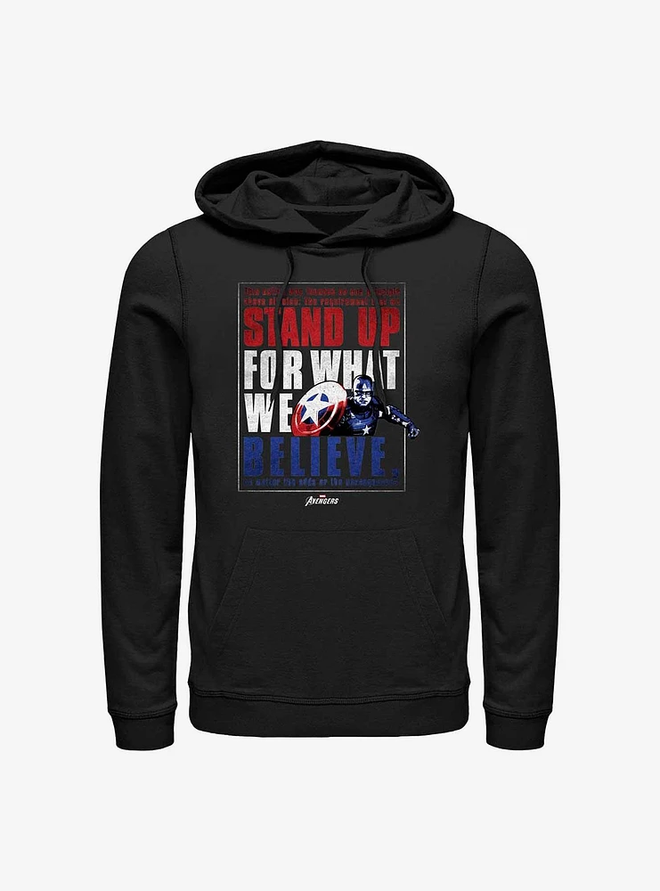 Marvel Captain America Believe Order Hoodie