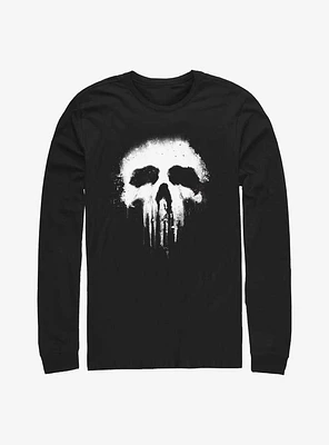 Marvel The Punisher Skull Grunge Long-Sleeve T-Shirt