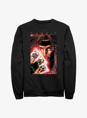 Marvel X-Men Gambit Honor Cards Sweatshirt