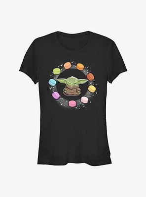 Star Wars The Mandalorian Galaxy Macarons Girls T-Shirt