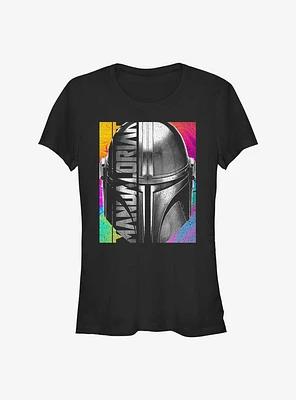 Star Wars The Mandalorian Inverse Mando Girls T-Shirt