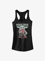 Star Wars The Mandalorian Grogu's Squad Girls Tank