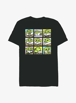 Star Wars The Mandalorian Faces of Grogu T-Shirt