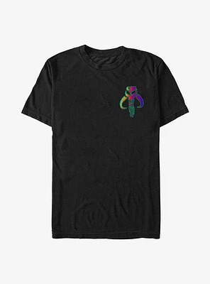 Star Wars The Mandalorian Neon Mythosaur Icon T-Shirt