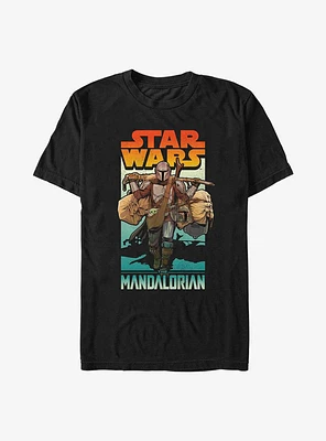Star Wars The Mandalorian Mando On Foot T-Shirt