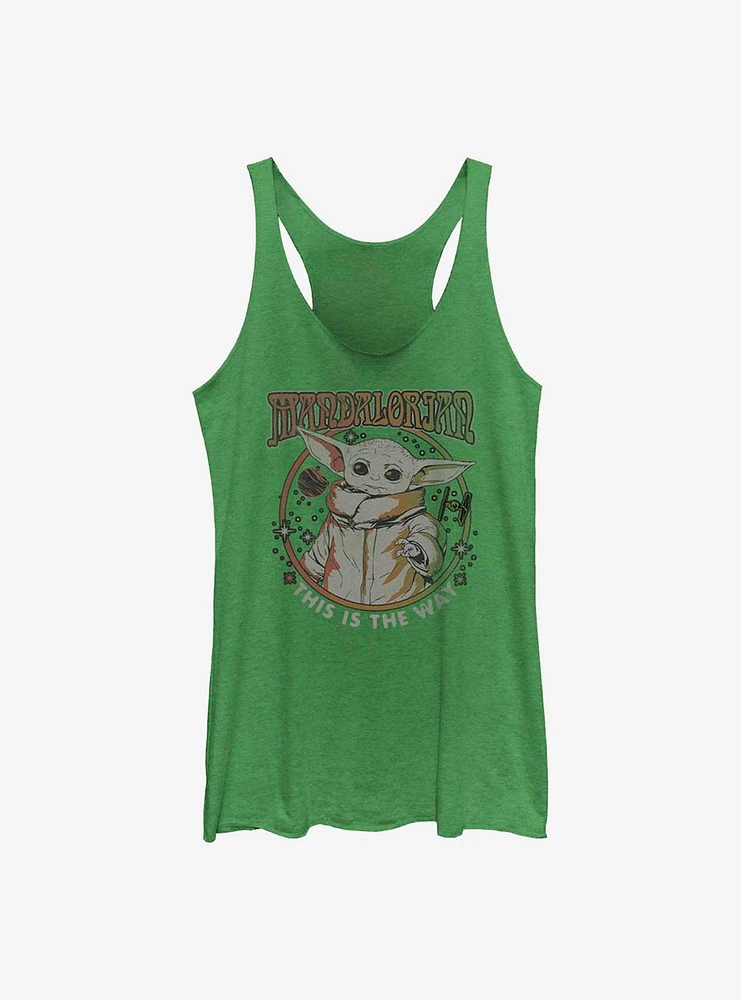 Star Wars The Mandalorian Bloom Womens Tank Top