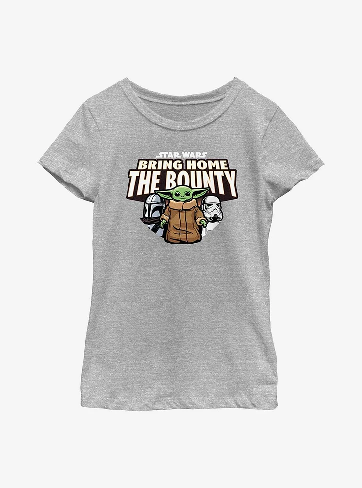 Star Wars The Mandalorian Bhtb Graphic Youth Girls T-Shirt