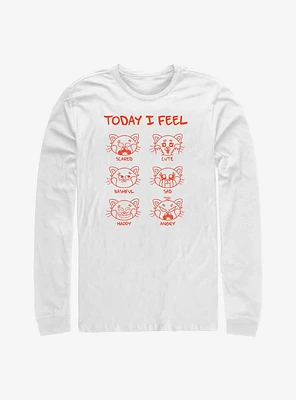 Disney Pixar Turning Red I Feel Long Sleeve T-Shirt