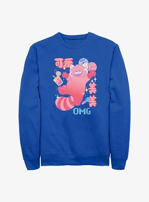 Disney Pixar Turning Red Panda Omg Sweatshirt
