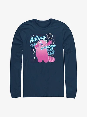 Disney Pixar Turning Red Snooze Long Sleeve T-Shirt