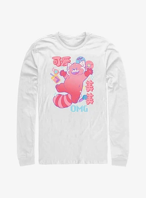 Disney Pixar Turning Red Panda Omg Long Sleeve T-Shirt