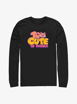 Disney Pixar Turning Red Too Cute Long Sleeve T-Shirt