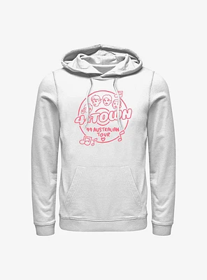 Disney Pixar Turning Red 4Town Tour Hoodie
