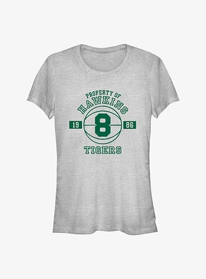 Stranger Things Property Of Hawkins Tigers Girls T-Shirt