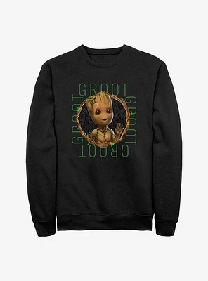 Marvel Guardians of the Galaxy Groot Focus Sweatshirt
