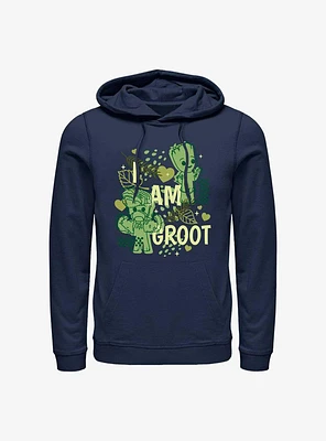 Marvel Guardians of the Galaxy Cutesy Groot Hoodie