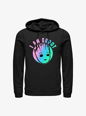 Marvel Guardians of the Galaxy Rainbow Groot Hoodie