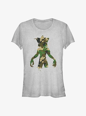 Stranger Things Demogorgon Camo Monster Girls T-Shirt