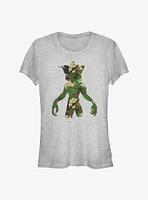 Stranger Things Demogorgon Camo Monster Girls T-Shirt