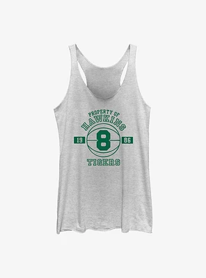 Stranger Things Property Of Hawkins Tigers Girls Tank